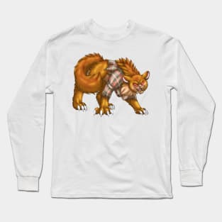WereCat: Ginger Long Sleeve T-Shirt